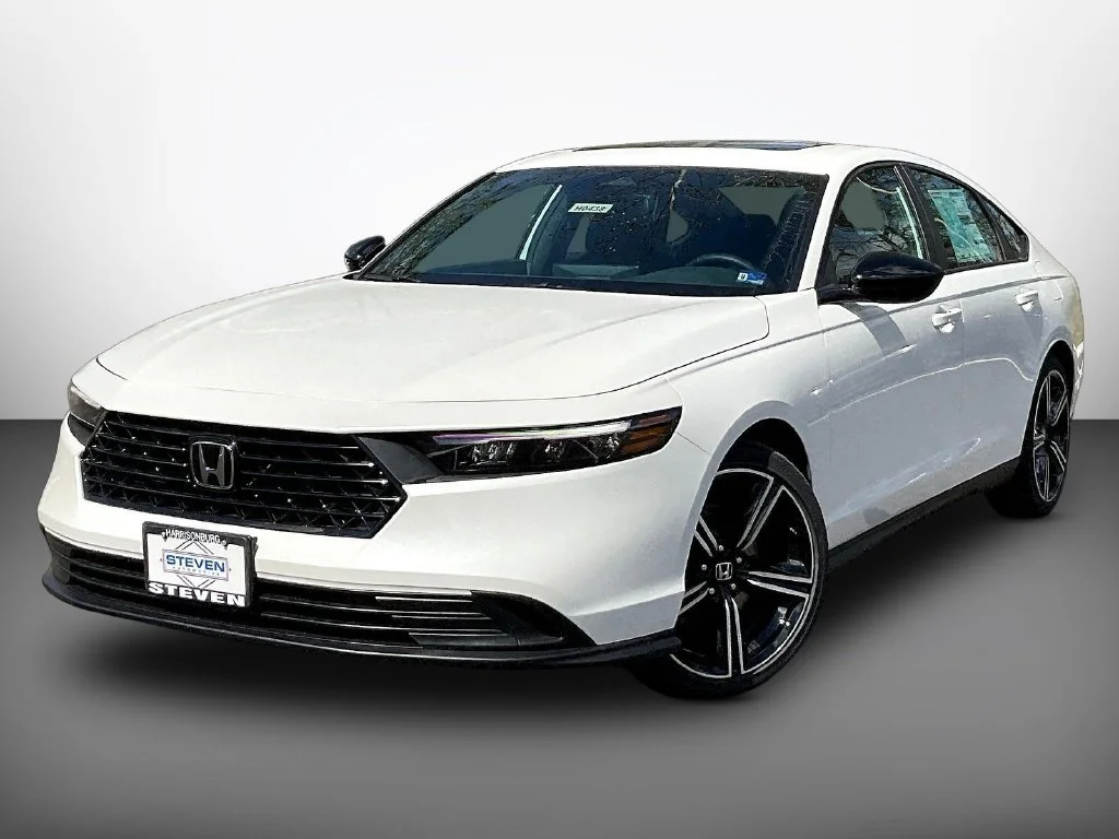 New 2026 Platinum White Pearl Honda Sport Hybrid image 3