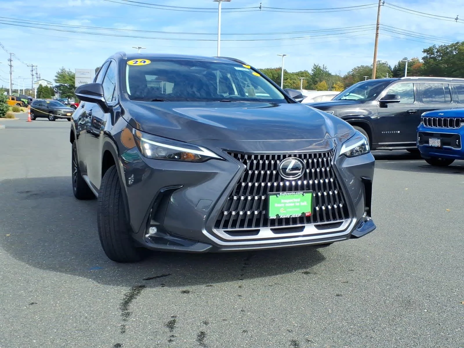 Certified Used 2024 Cloudburst Gray Lexus  image 4