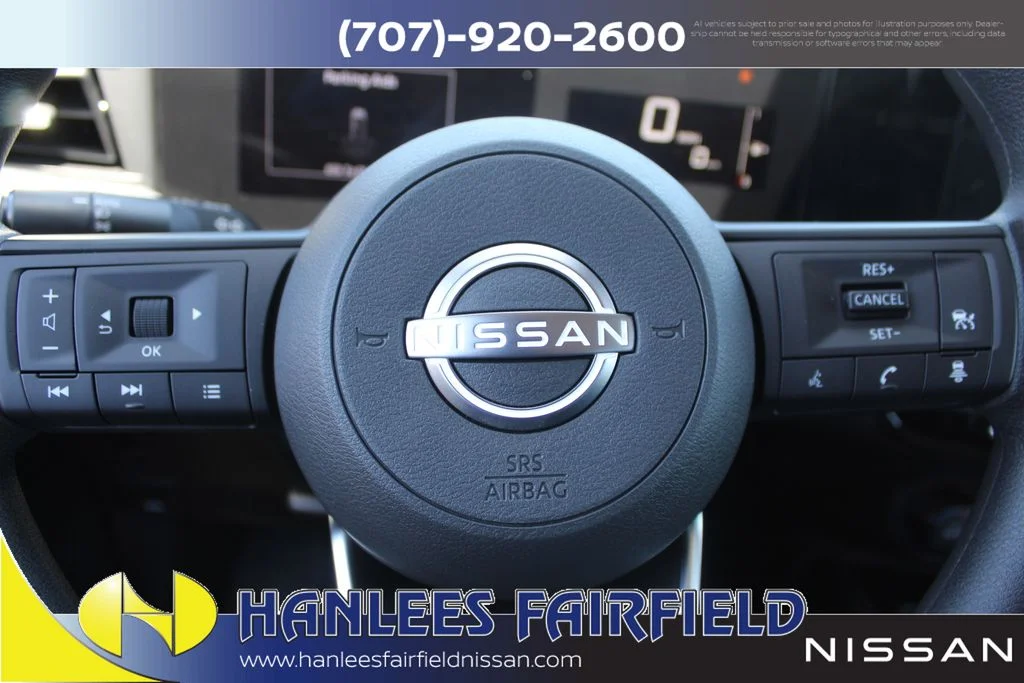 New 2026 Aspen White TriCoat / Super Black Two-tone Nissan SV image 24