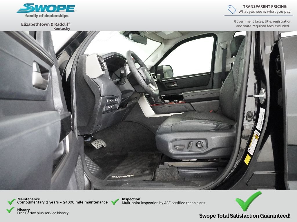 Used 2023 Midnight Black Metallic Toyota Limited image 12