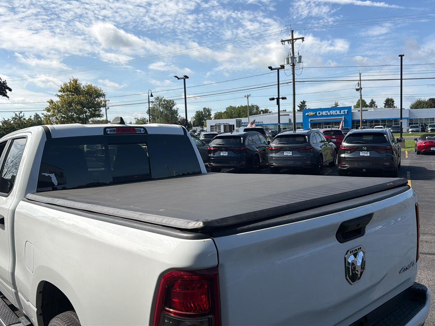 Used 2024 Bright White Clearcoat Ram Tradesman image 13