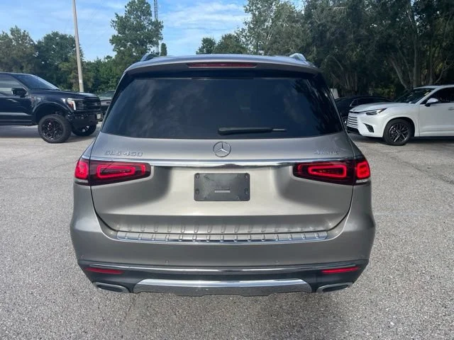 Used 2021 Beige Mercedes-Benz GLS 450 image 3