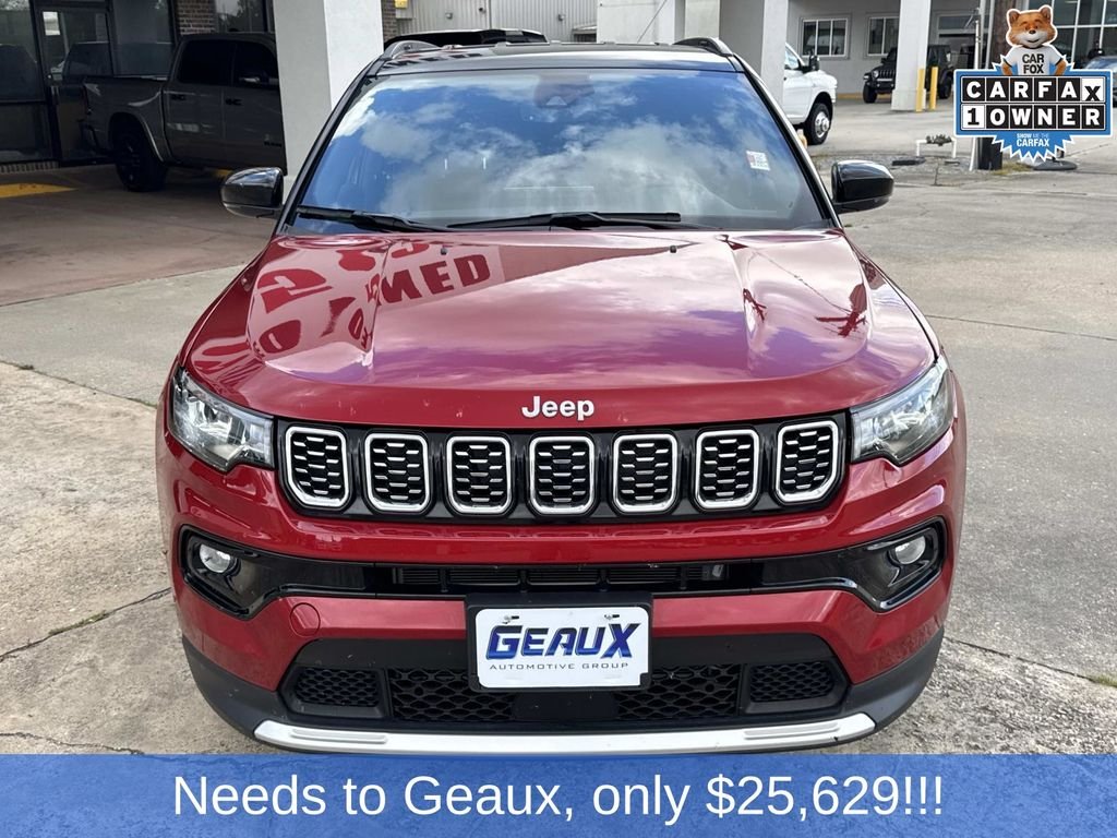 Used 2025 Red Jeep Limited image 3