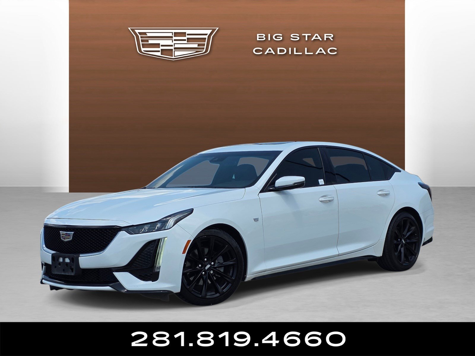 Used 2021 SUMMIT WHITE Cadillac Sport image 1