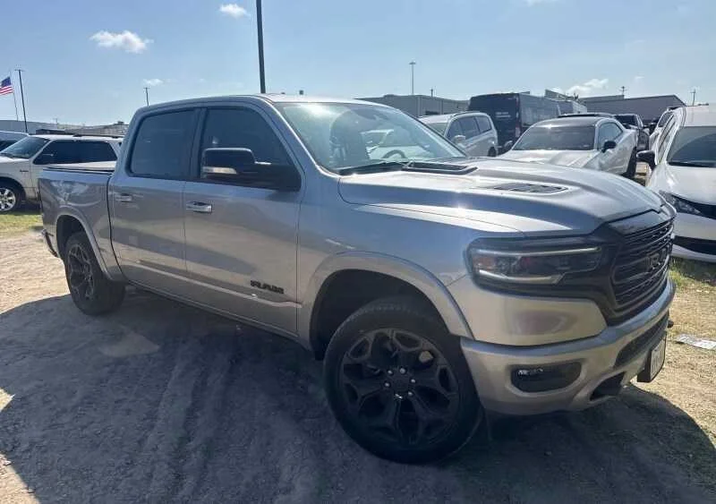Used 2022 Billet Silver Metallic Clearcoat Ram Limited image 2