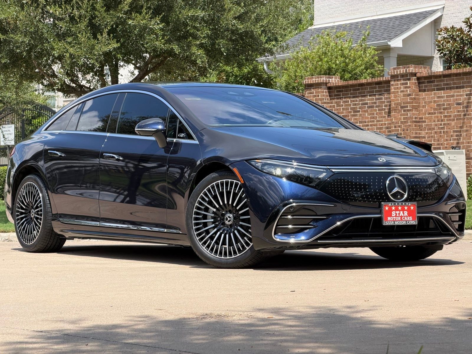 Certified Used 2023 Blue Mercedes-Benz 580 image 1