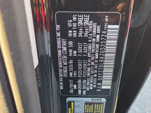 Used 2018 Black Hyundai 2.4 Base image 5
