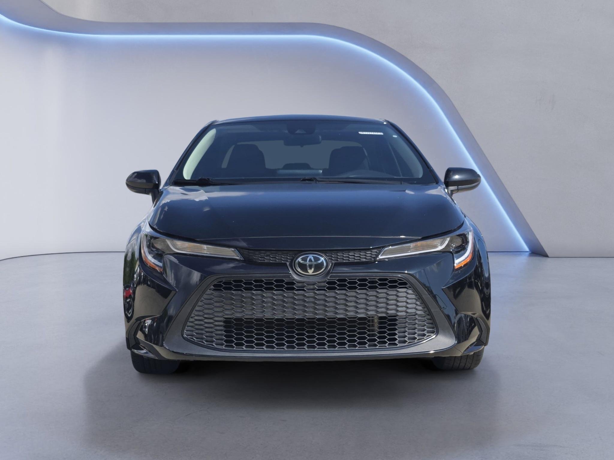 Used 2022 Black Sand Pearl Toyota LE image 2