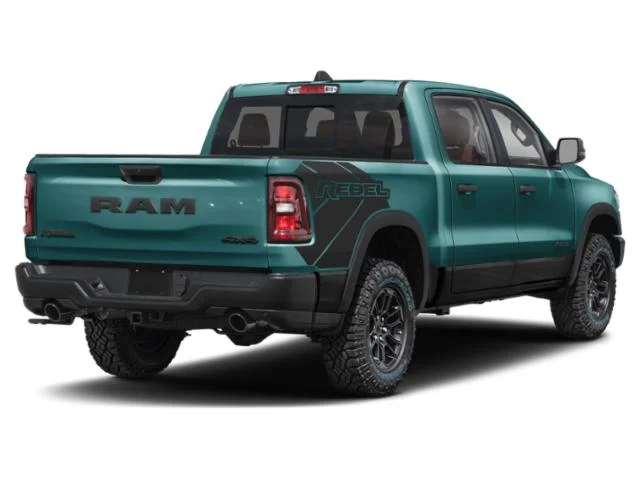 New 2026 Serrano-Green Metallic Exterior Paint RAM REBEL image 3