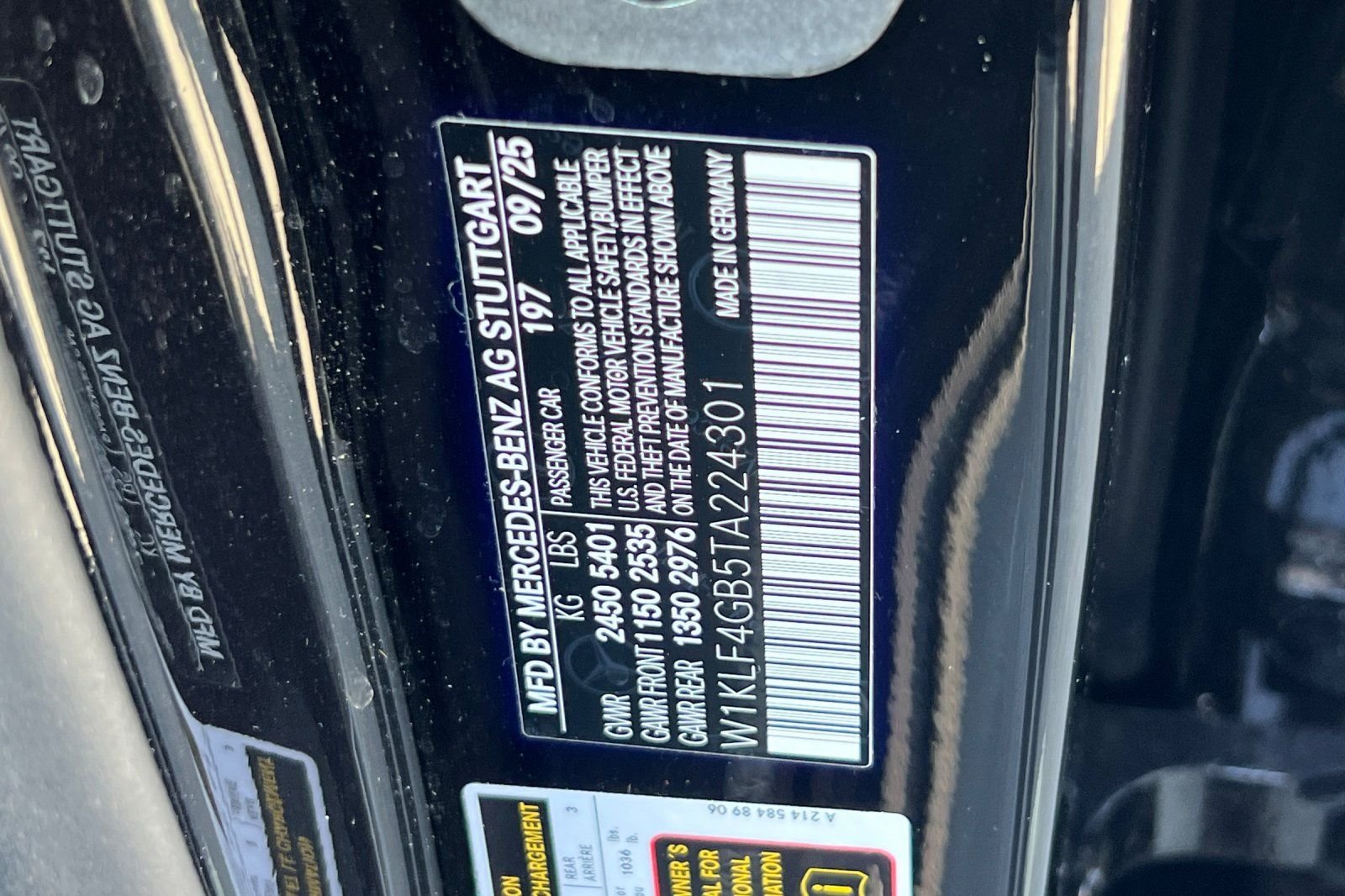 Certified Used 2026 Obsidian Black Metallic Mercedes-Benz E 350 image 26