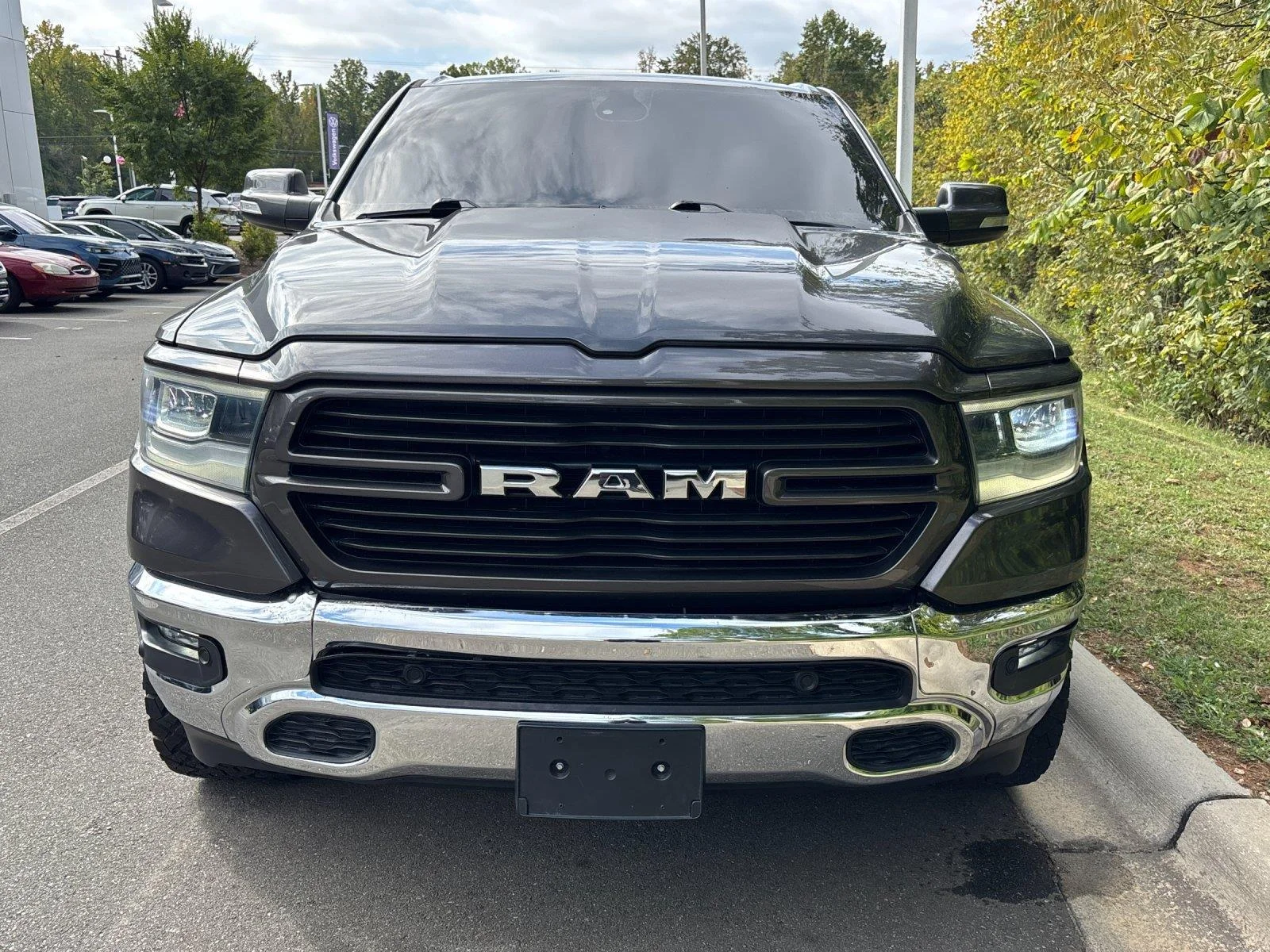 Used 2021 Granite Crystal Metallic Clearcoat Ram Big Horn image 8
