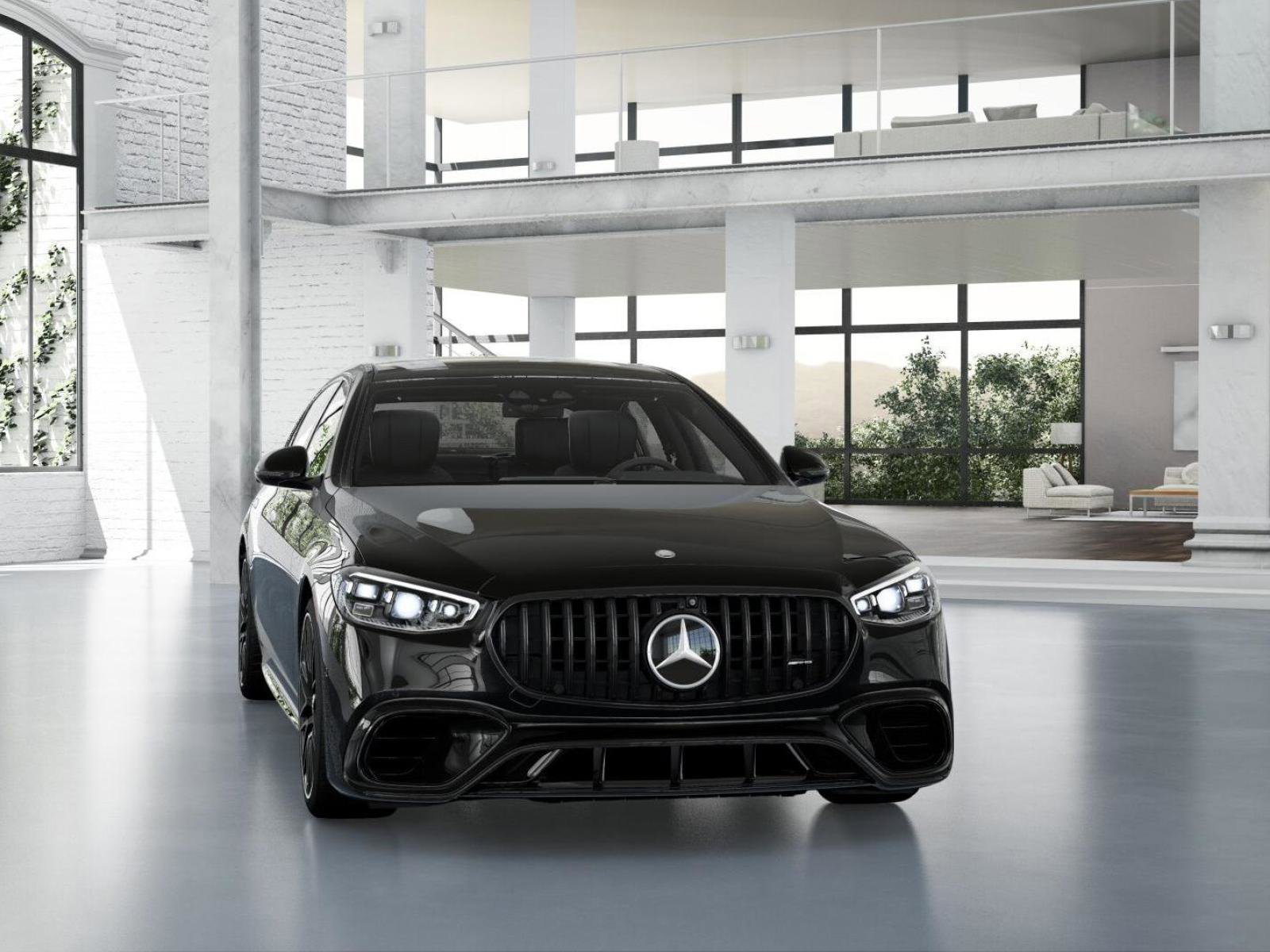 New 2026 Obsidian Black Metallic Mercedes-Benz AMG® S 63 E image 8