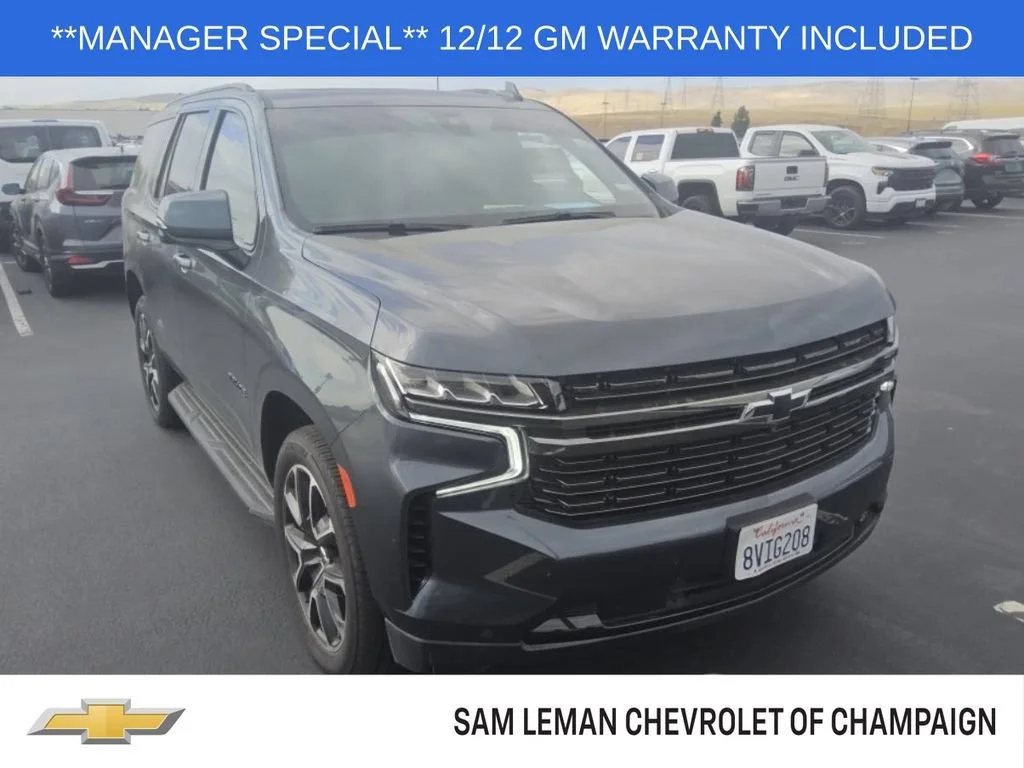 Used 2021 SHADOW GRAY METALLIC Chevrolet RST image 1