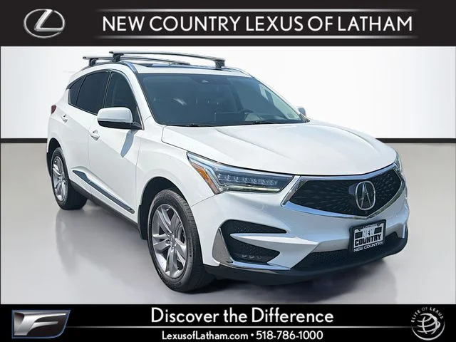 Used 2021 White Acura Advance Package image 1