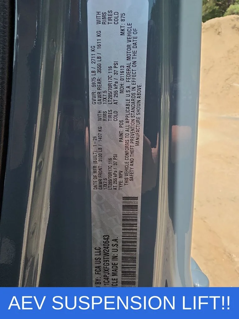 New 2026 Anvil Clearcoat Jeep Rubicon image 30