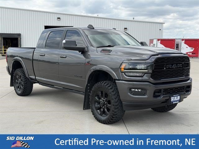 Used 2022 Granite Crystal Metallic Clearcoat Ram Limited image 13