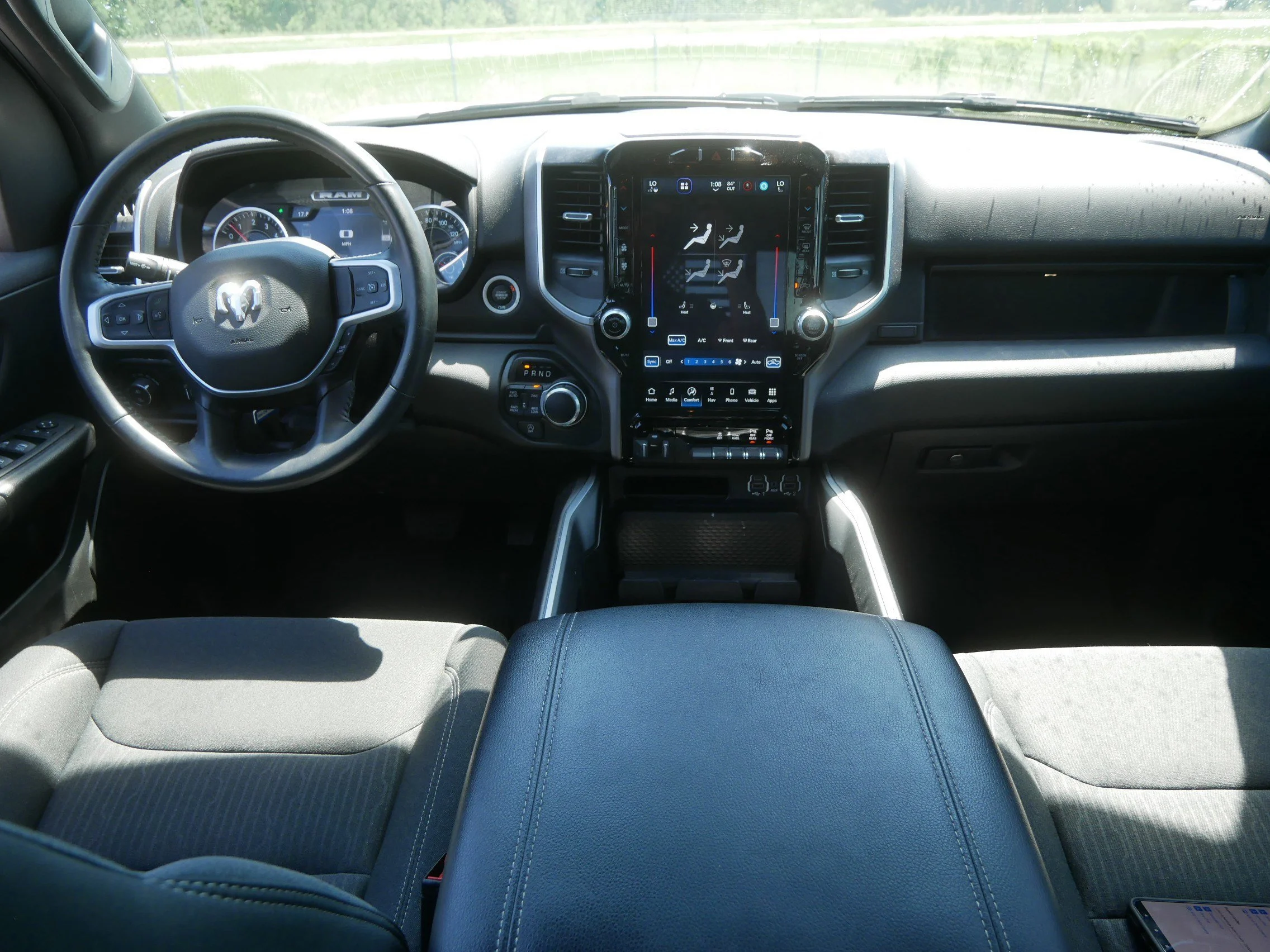 Used 2023 Bright White Clearcoat Ram Big Horn image 10