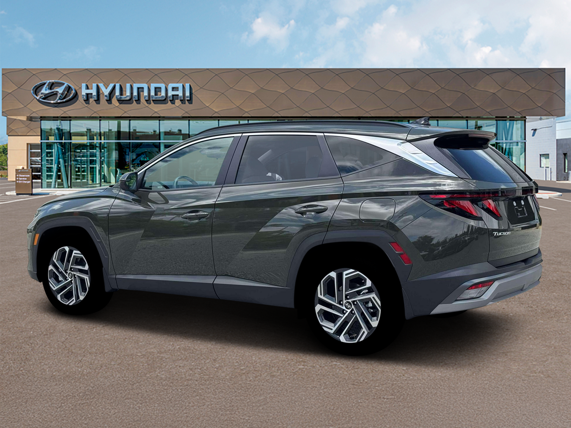 New 2026 Green Hyundai SEL Plus FWD image 4