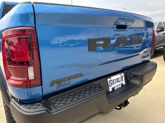 New 2027 Hydro Blue Pearl-Coat Paint RAM Rebel image 18