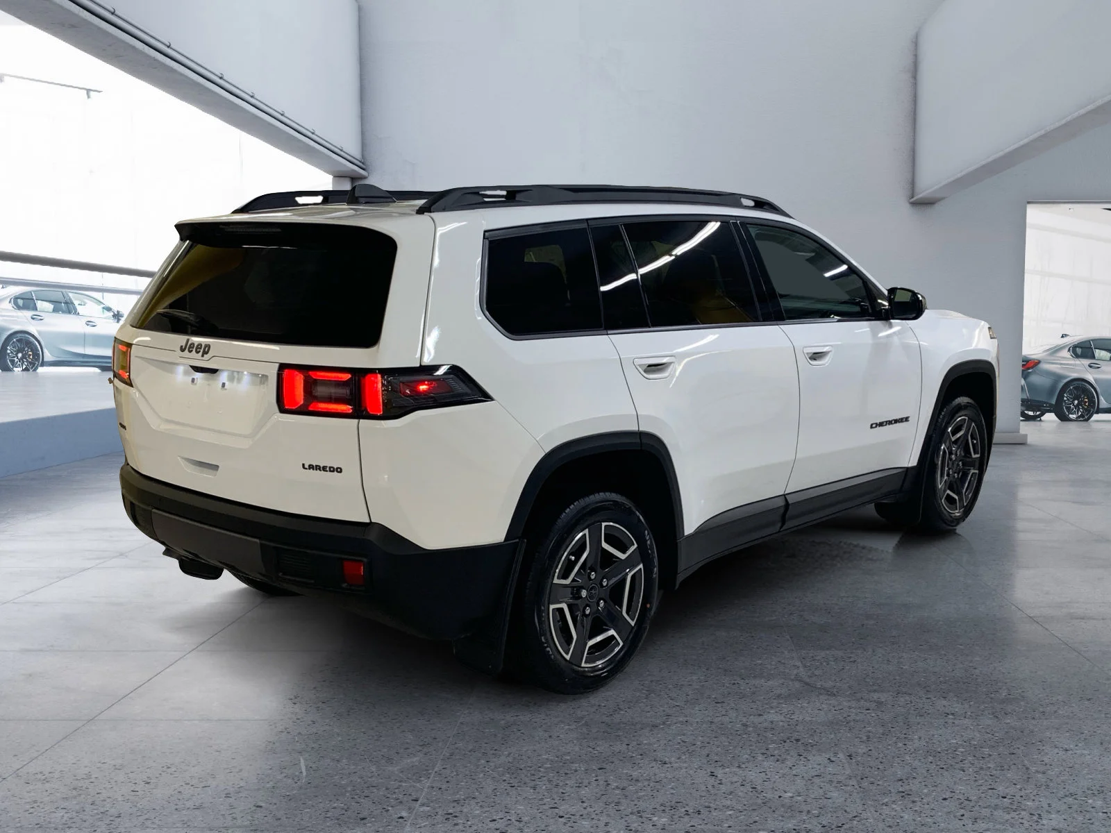 New 2026 Bright White Jeep Laredo image 5