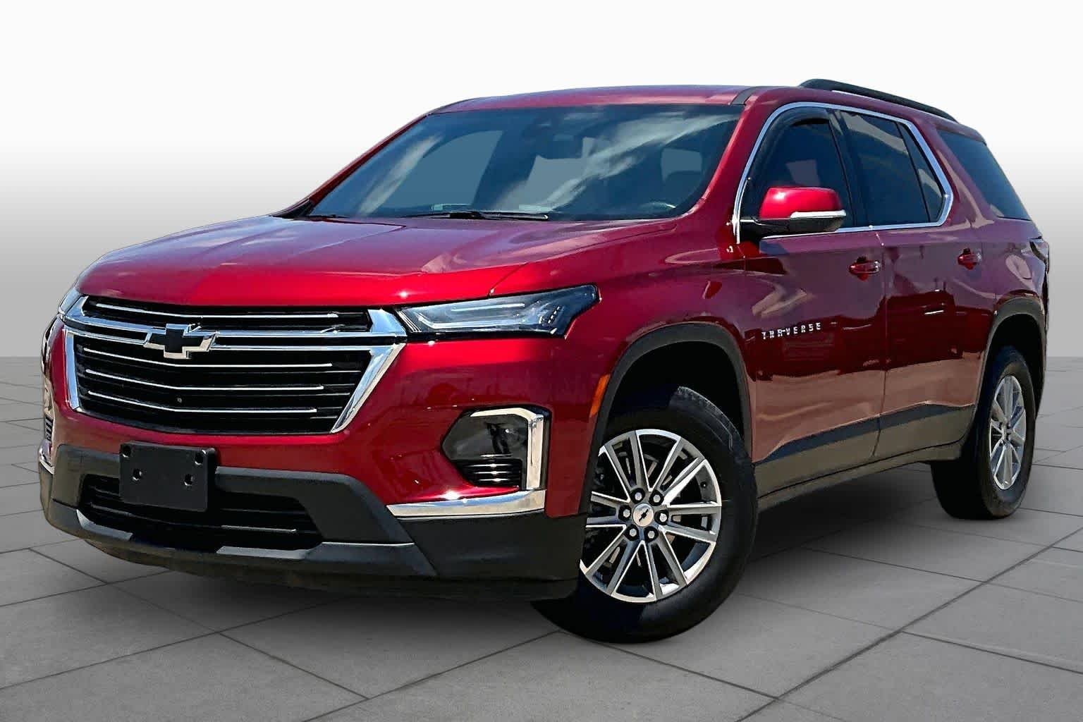 Used 2023 Radiant Red Tintcoat Chevrolet LT Cloth image 2
