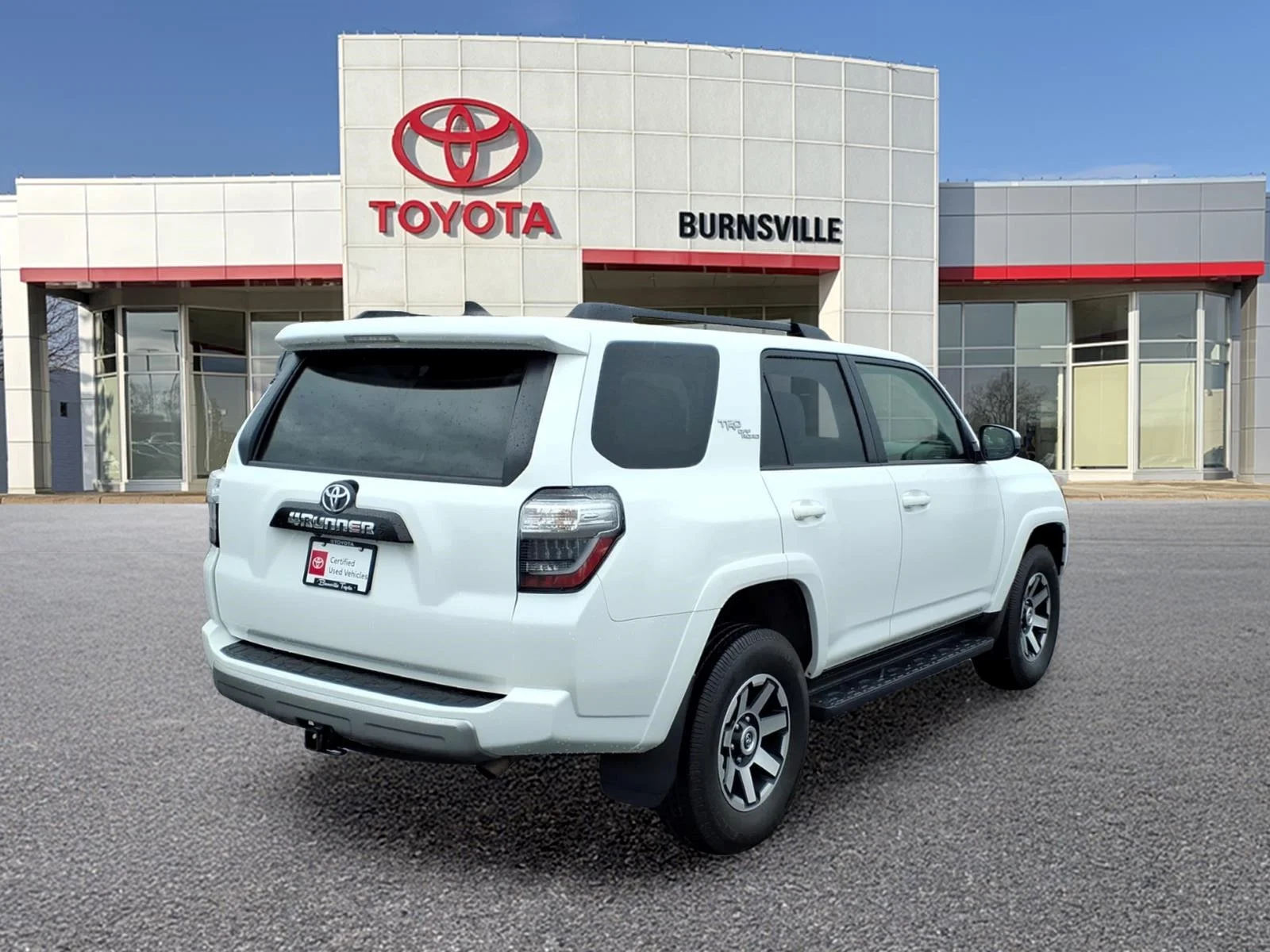 Certified Used 2022 White Toyota TRD Off-Road image 3