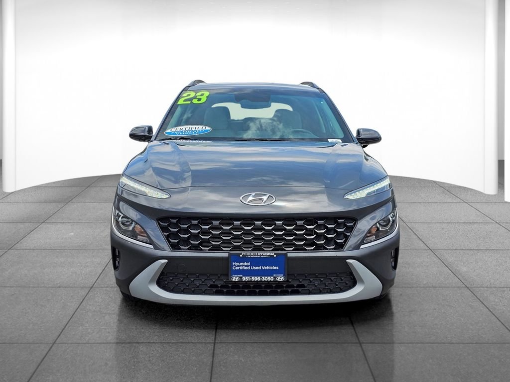 Certified 2023 Hyundai Kona SEL with VIN KM8K62ABXPU981780 for sale in Moreno Valley, CA