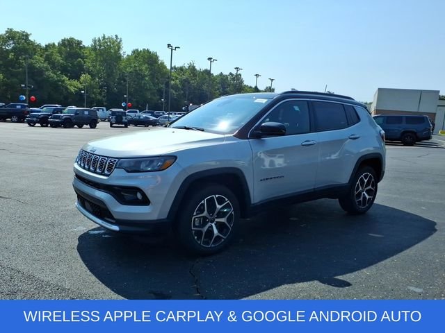 New 2026 Silver Zynith Metallic Clear-Coat Exterior Paint Jeep Limited image 3