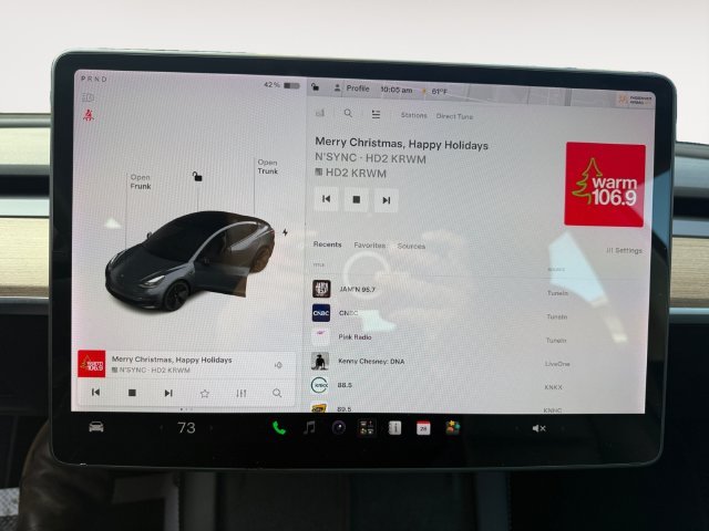 Used 2021 Midnight Silver Metallic Tesla Long Range image 15