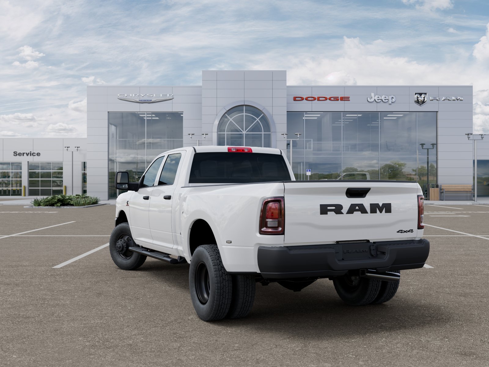 New 2026 Bright White Clear-Coat Exterior Paint RAM Tradesman image 40