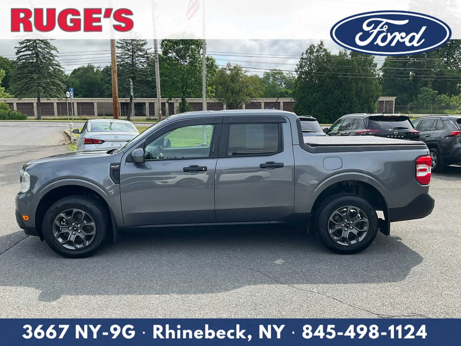 Used 2023 Carbonized Gray Metallic Ford XLT image 6
