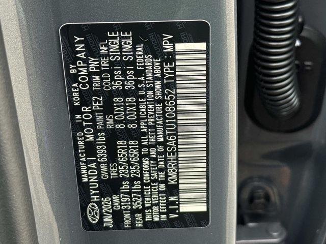 New 2026 Gray Hyundai SEL Premium 8P image 30