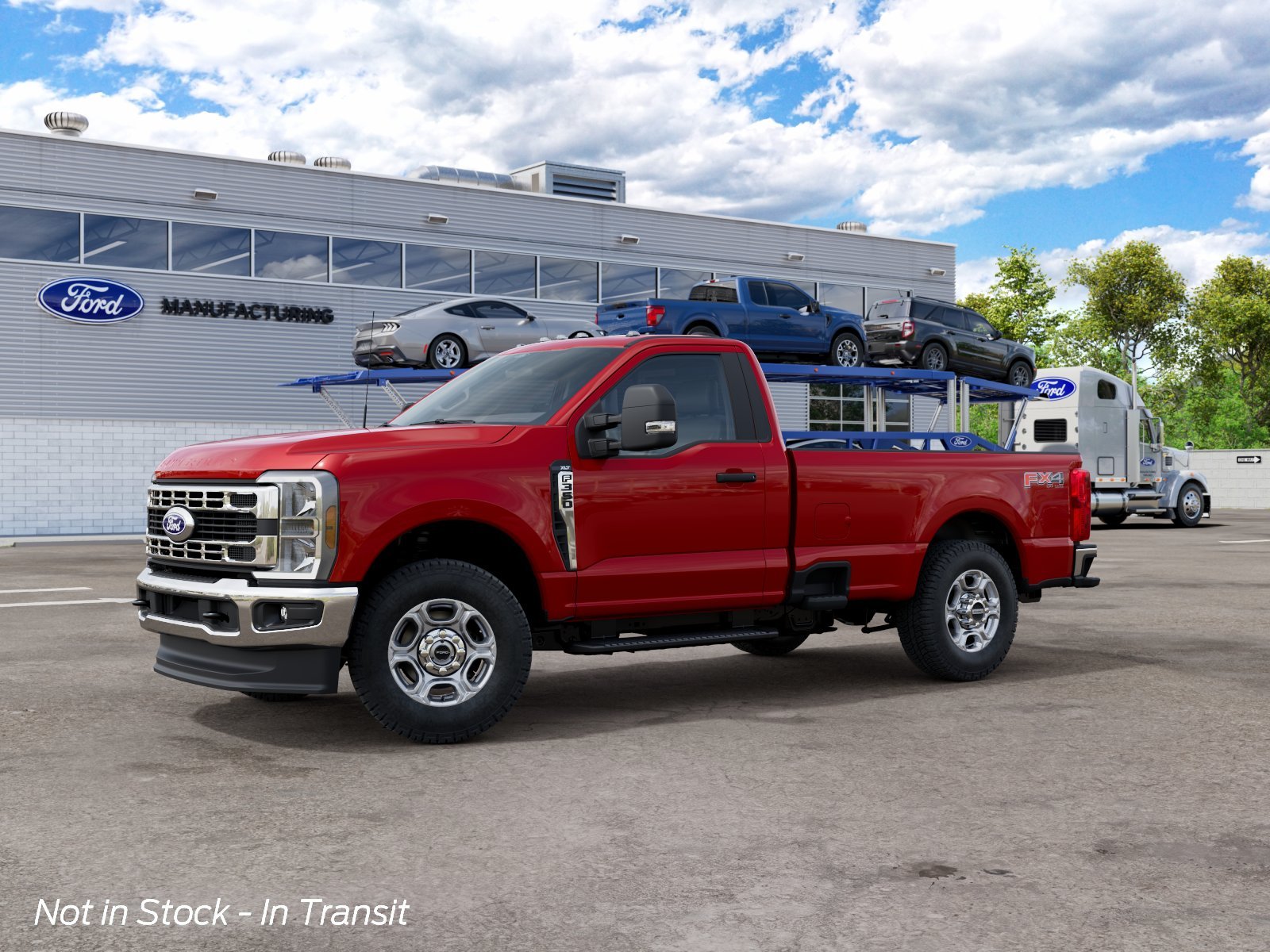 New 2027 Red Ford XL image 2