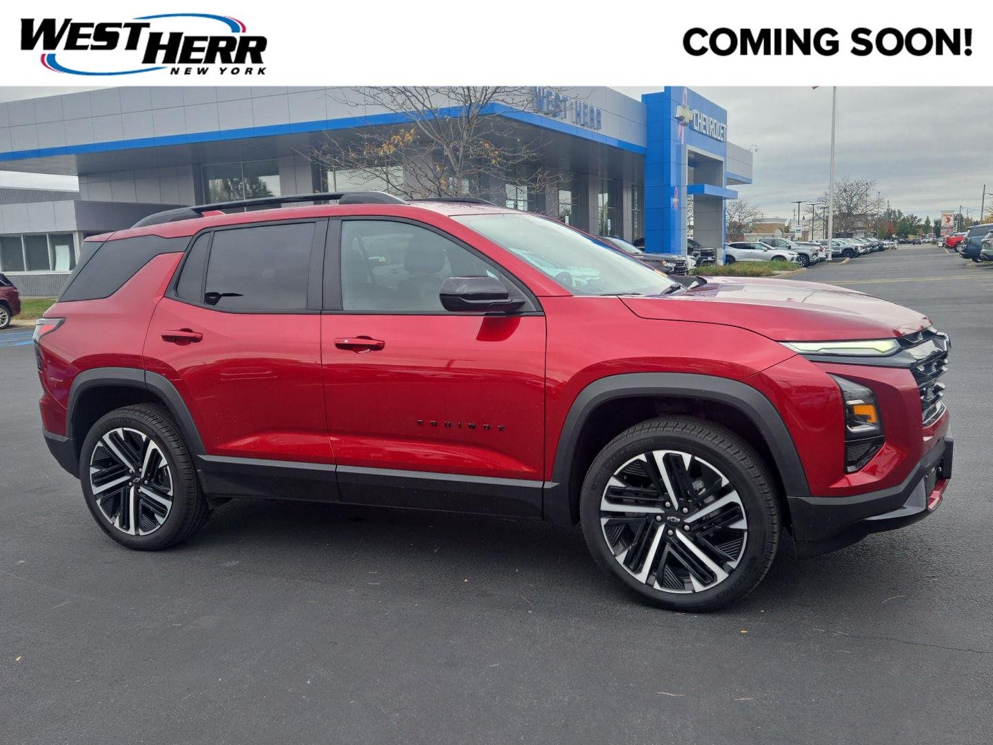Used 2026 Radiant Red Tintcoat Chevrolet AWD RS image 1