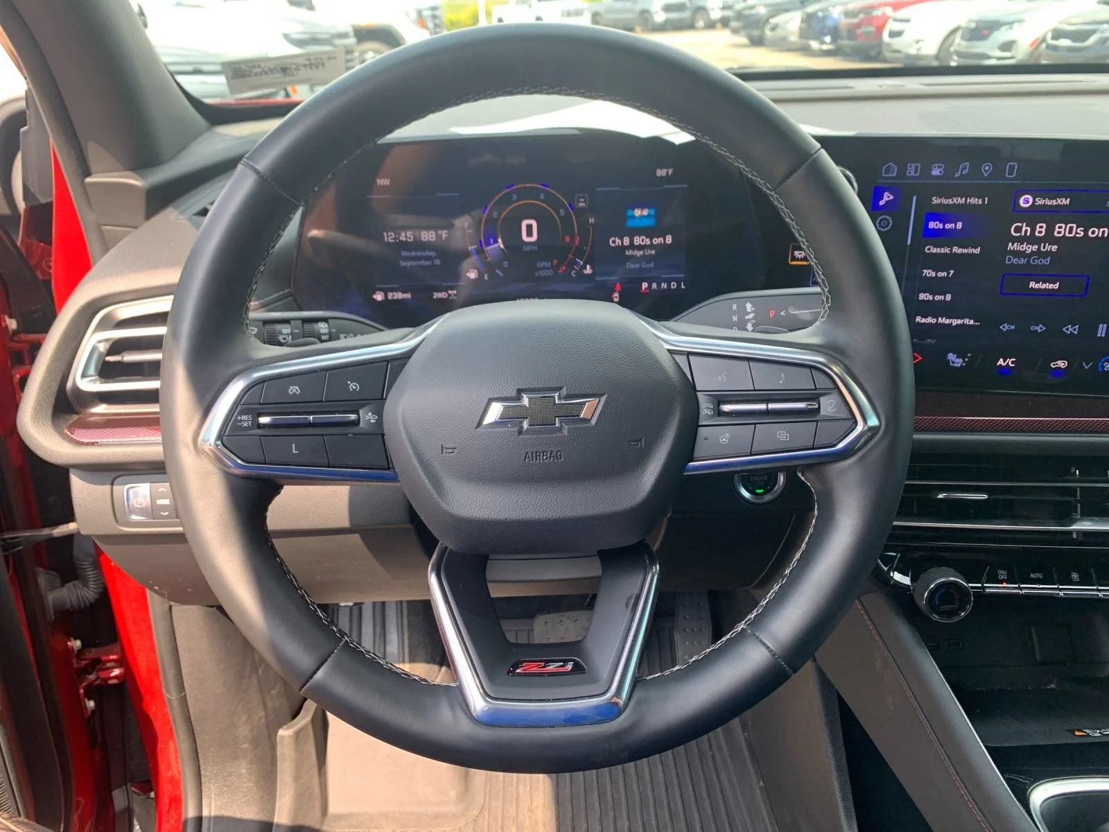 Used 2024 Radiant Red Tintcoat Chevrolet Z71 image 25