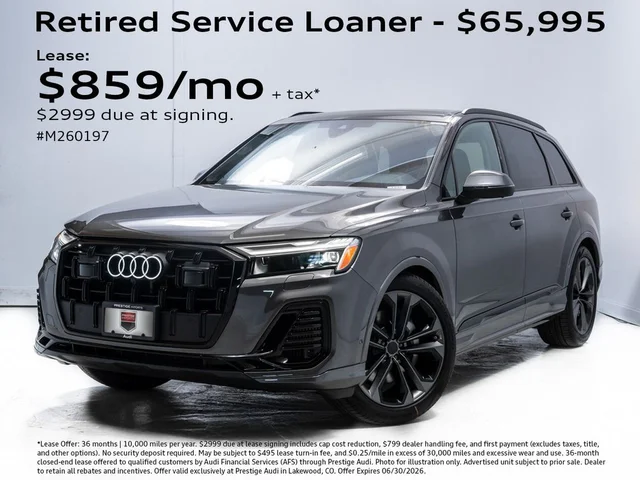 2026 Audi Q7 55 Premium Plus
