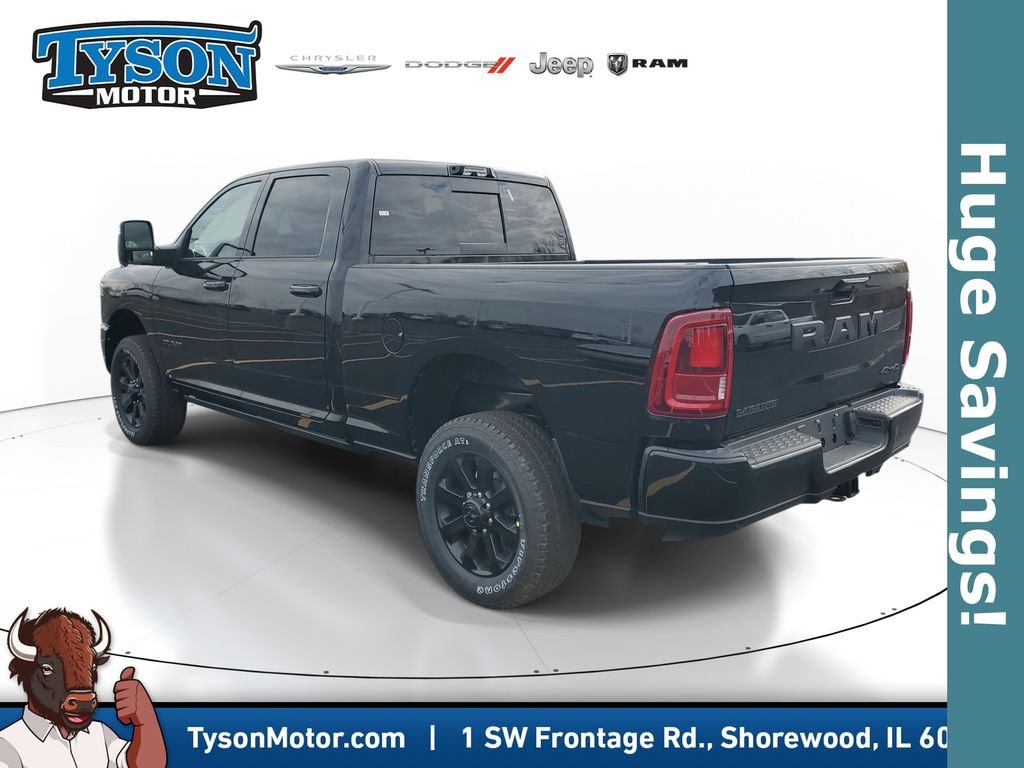 New 2026 Diamond Black Crystal Pearl-Coat Exterior Paint RAM Laramie image 4