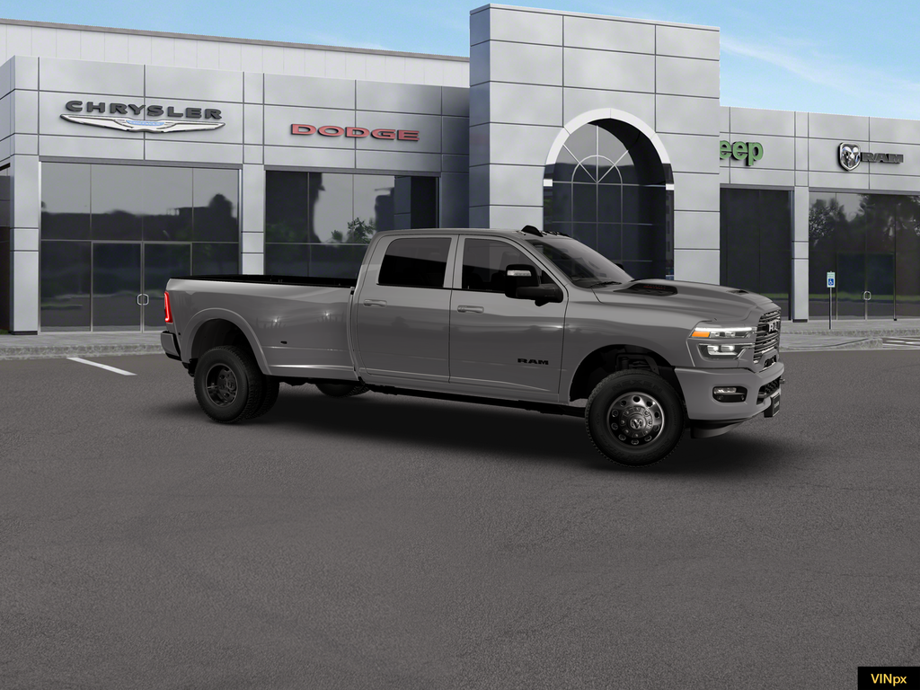 New 2026 Ceramic Gray Clear-Coat Exterior Paint RAM Laramie image 9