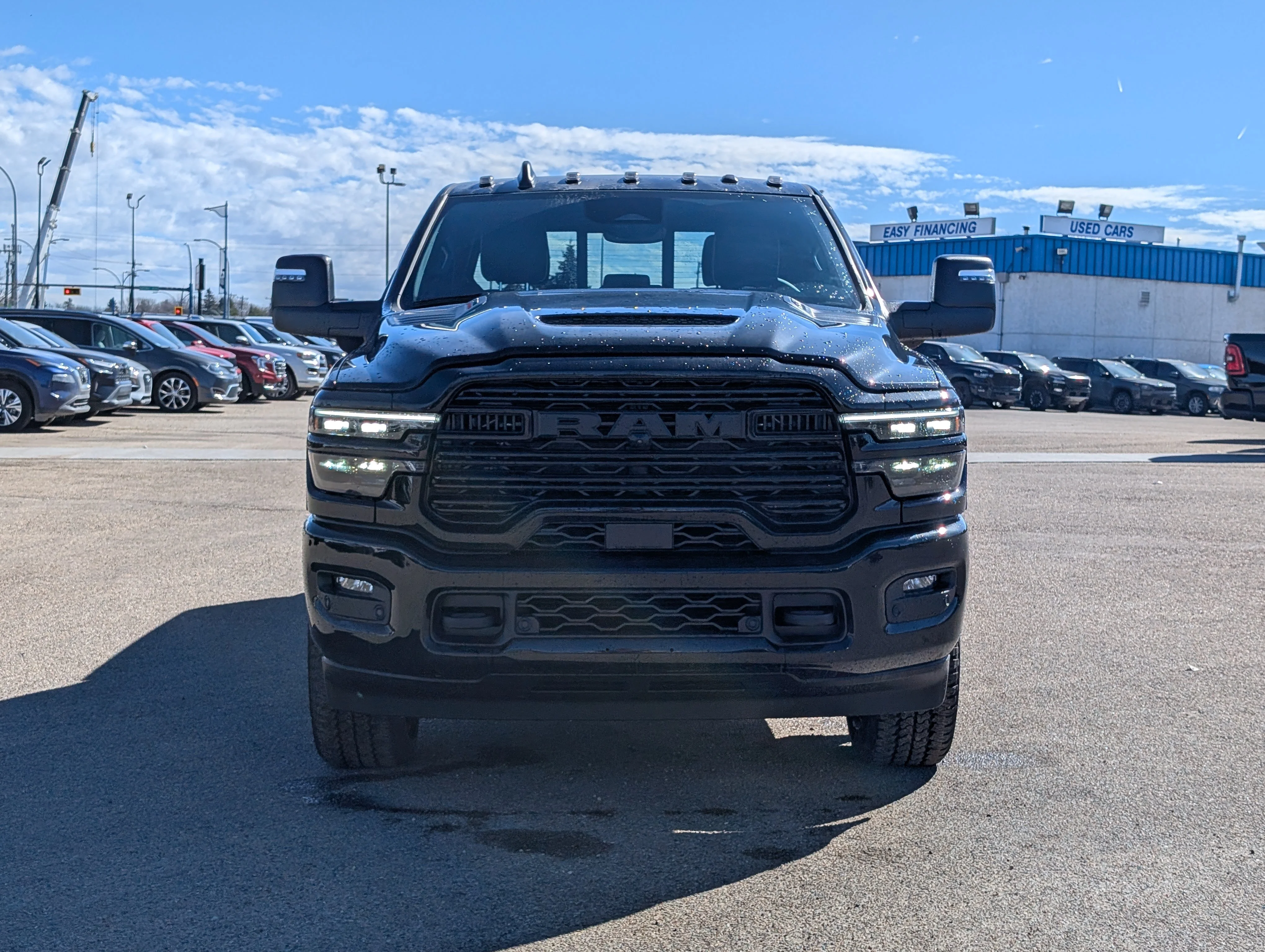 Used 2026 Diamond Black Crystal Pearlcoat Ram Laramie image 10