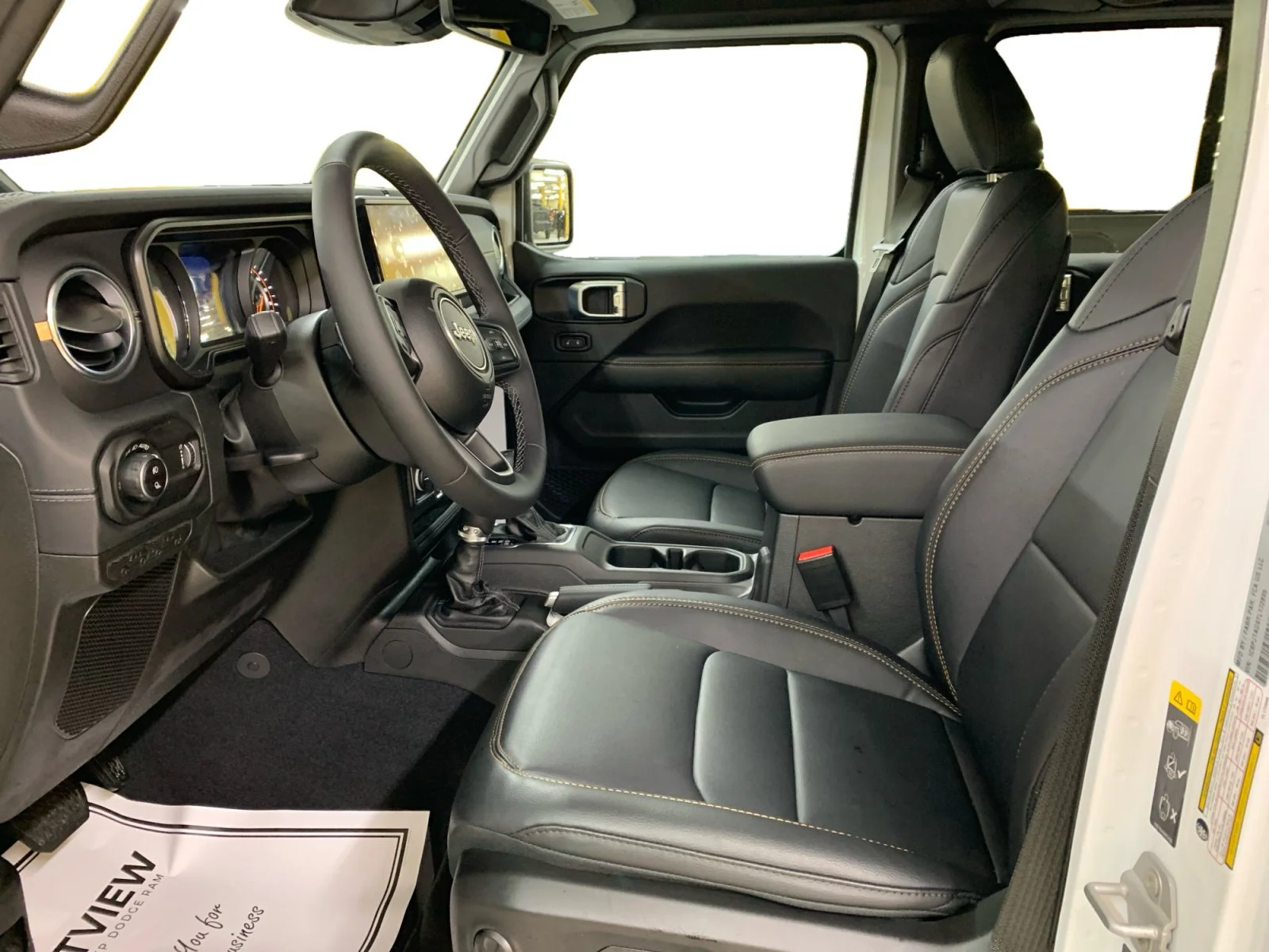 New 2026 Bright White Jeep Sahara image 10