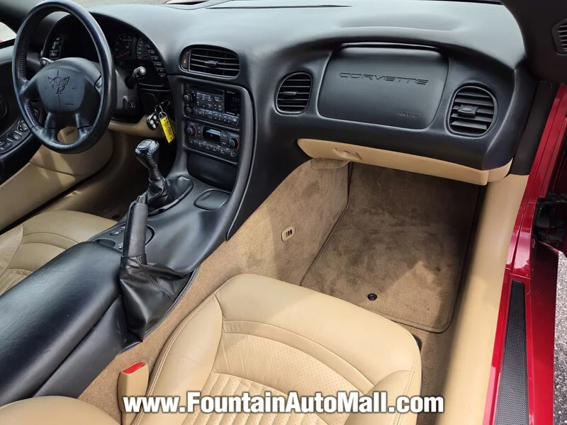 Used 2004 Magnetic Red Metallic CHEVROLET 2DR CPE image 12