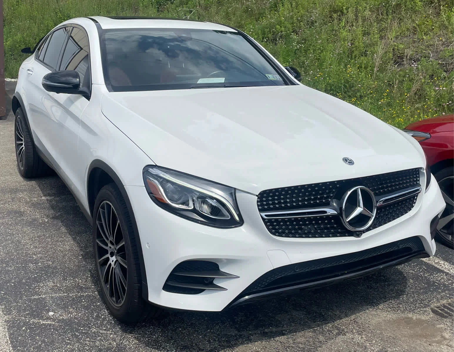 Used 2019 Polar White Mercedes-Benz GLC 300 image 2