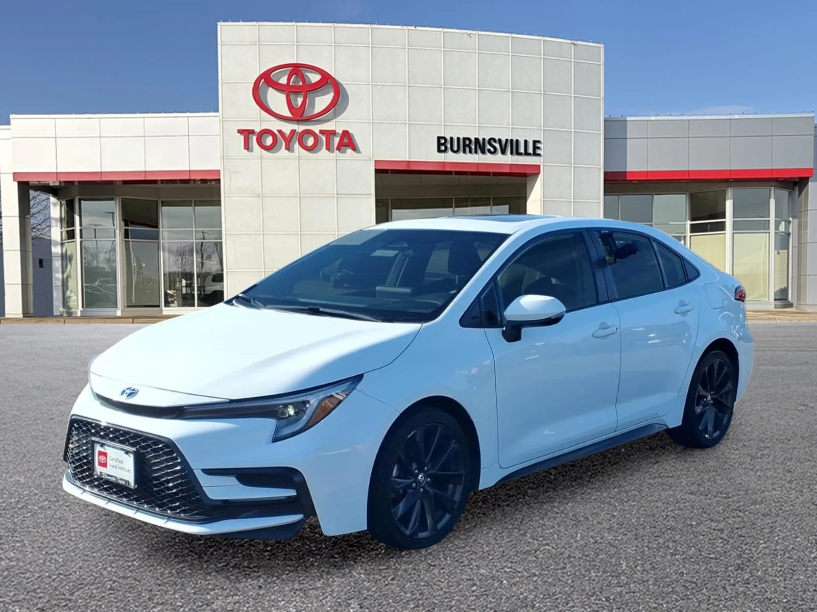 Certified Used 2024 White Toyota SE image 8