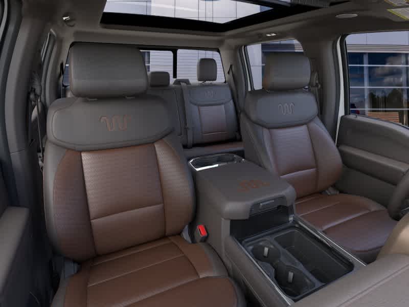 New 2026 Star White Metallic Tri-Coat/Marsh Gray Ford King Ranch image 10