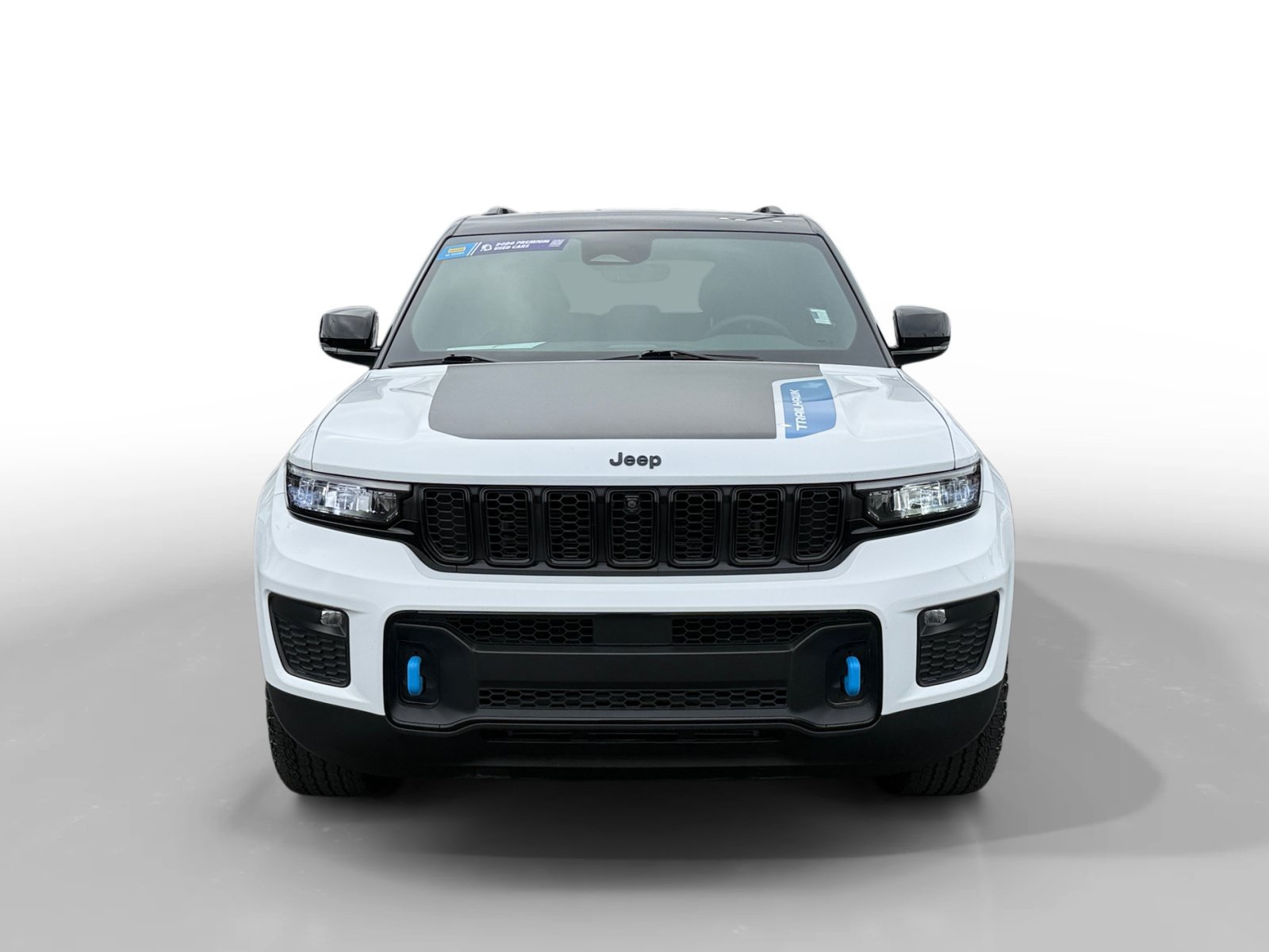 Used 2022 Bright White Clearcoat Jeep Trailhawk 4xe image 8