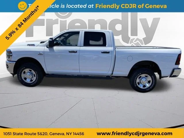 New 2026 Bright White Clear-Coat Exterior Paint RAM Tradesman image 3