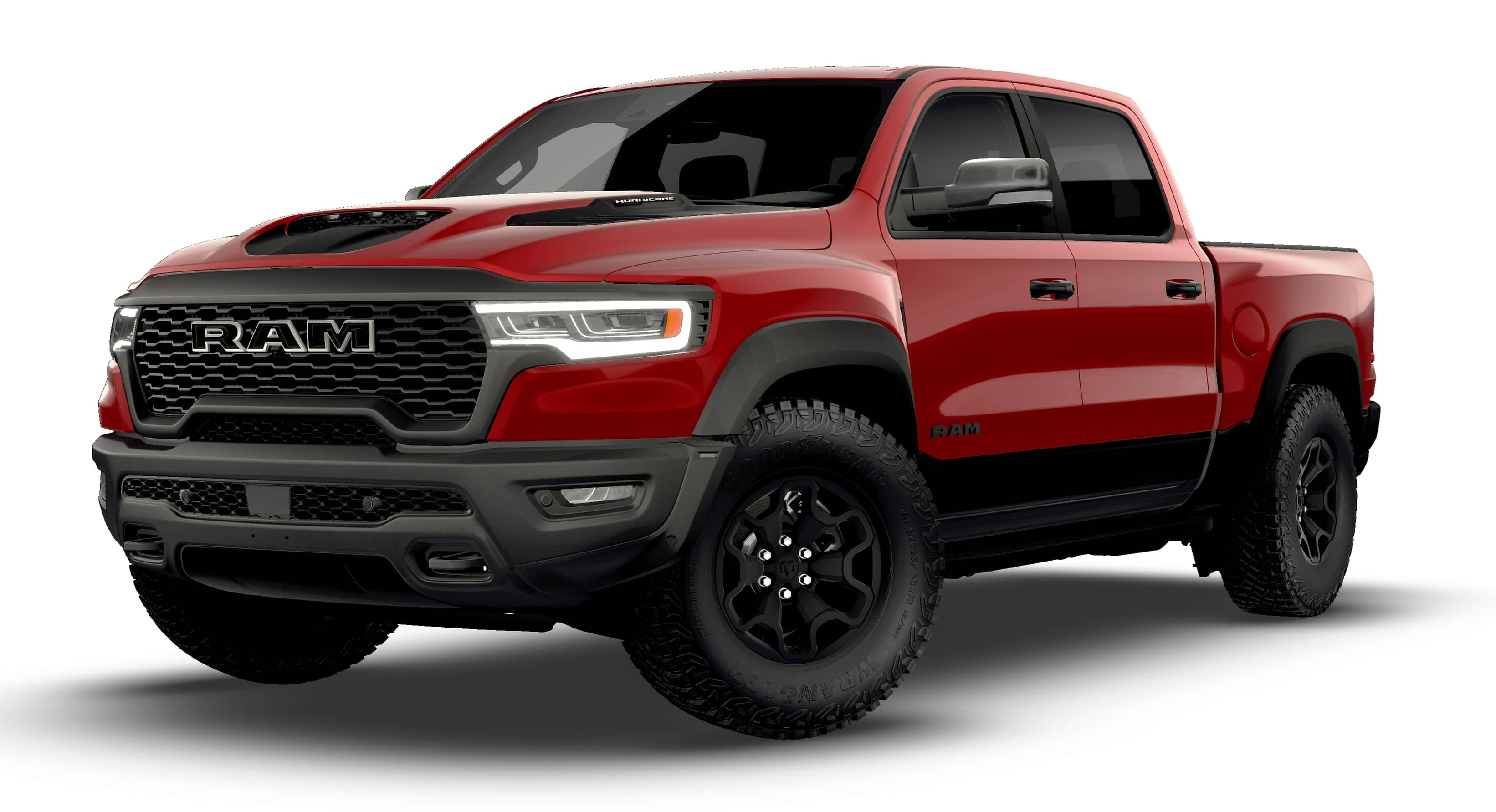 New 2026 Molten Red Pearl-Coat Exterior Paint RAM RHO image 13