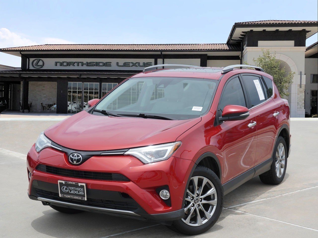 Used 2017 Red Toyota Limited image 1