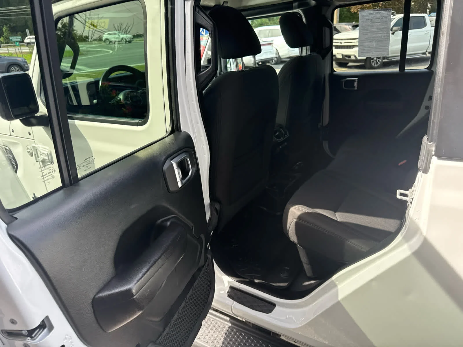 Used 2021 Bright White Clearcoat Jeep Sport S image 19