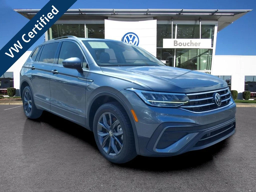 Certified Used 2023 Platinum Gray Metallic Volkswagen 2.0T SE image 1